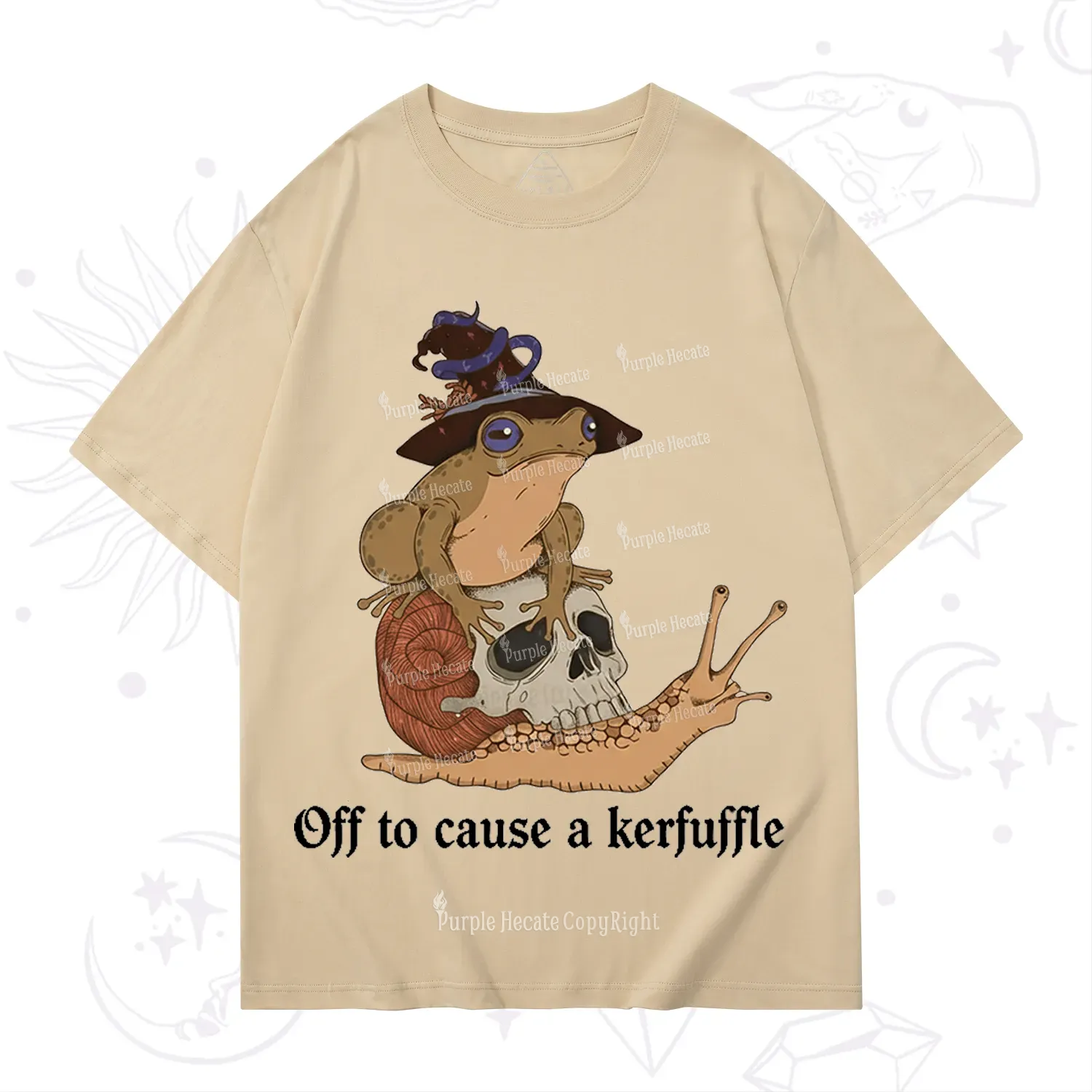 Purplehecate Off To Cause A Kerfuffle T-Shirt