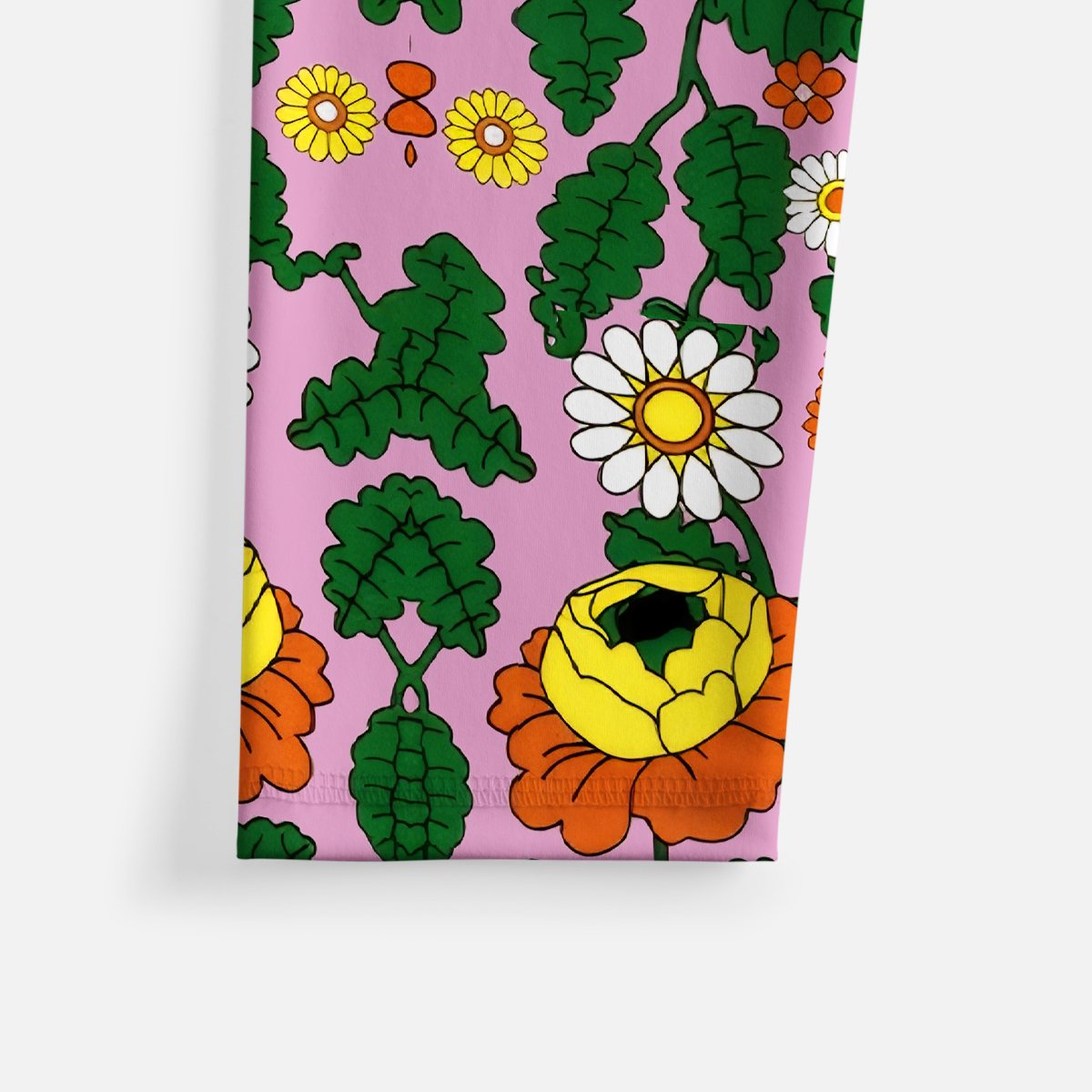 Purplehecate Daisy Cat  Garden Yoga Pants