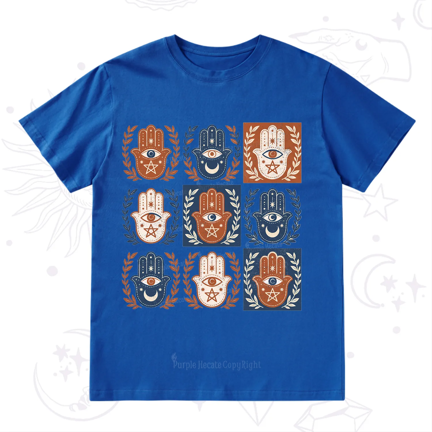 Purplehecate Hamsa Hand T-Shirt