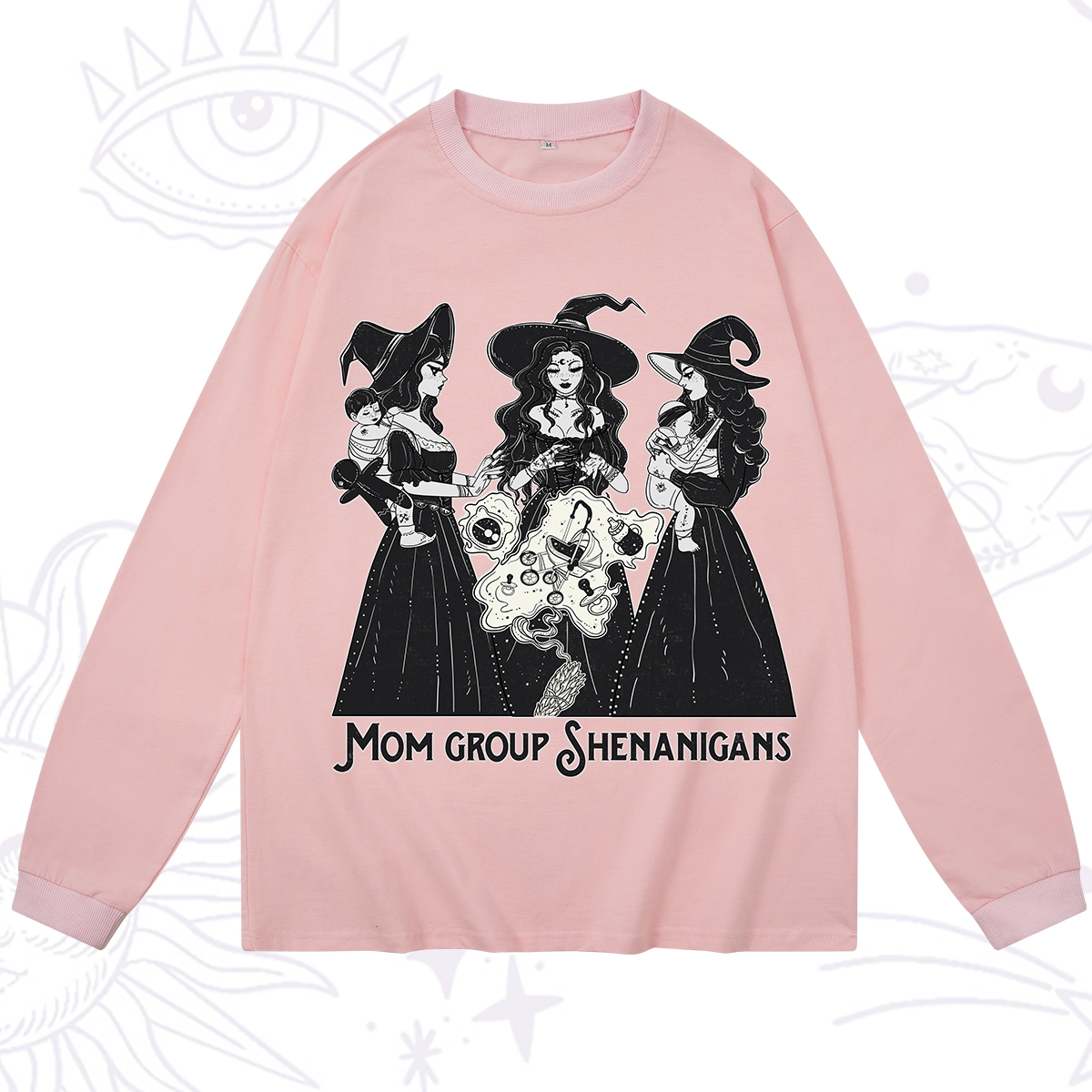 Purplehecate Mom Group Shenanigans Long Sleeve T-Shirt