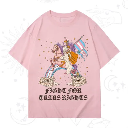 Purplehecate Fight for Trans Rights Knight T-Shirt