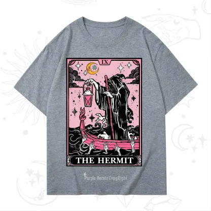 Purplehecate The Hermit Tarot Card T-Shirt