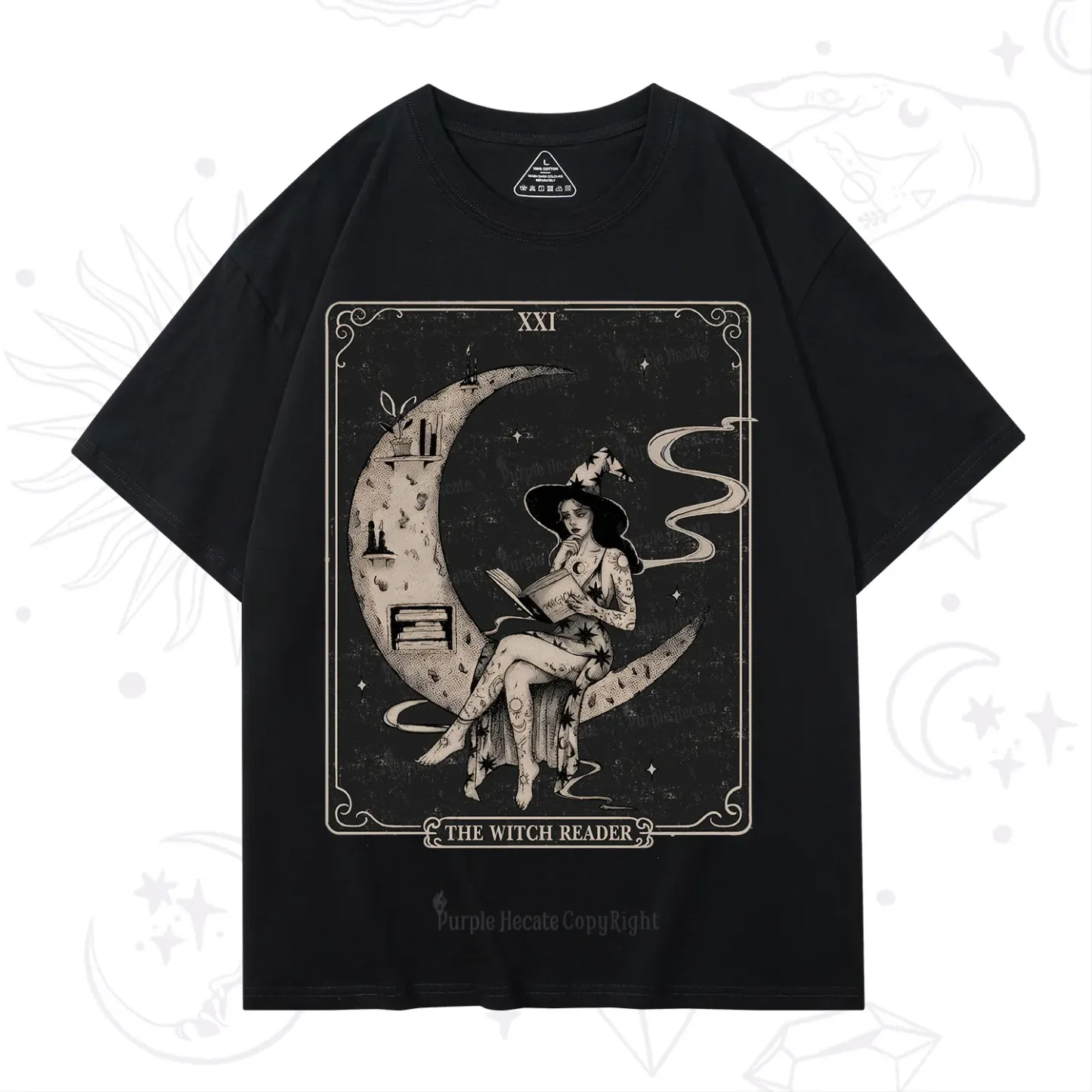 Purplehecate The Witch Reader T-Shirt