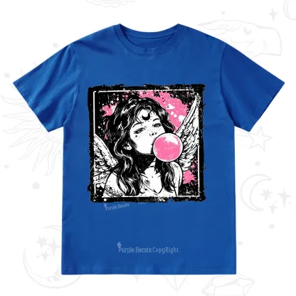 Purplehecate Grunge Angel with Bubblegum T-Shirt
