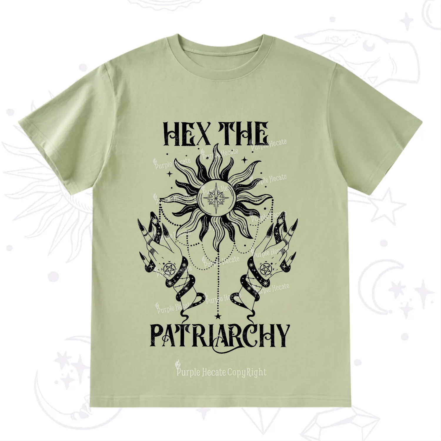 Purplehecate Hex The Patriarchy T-Shirt
