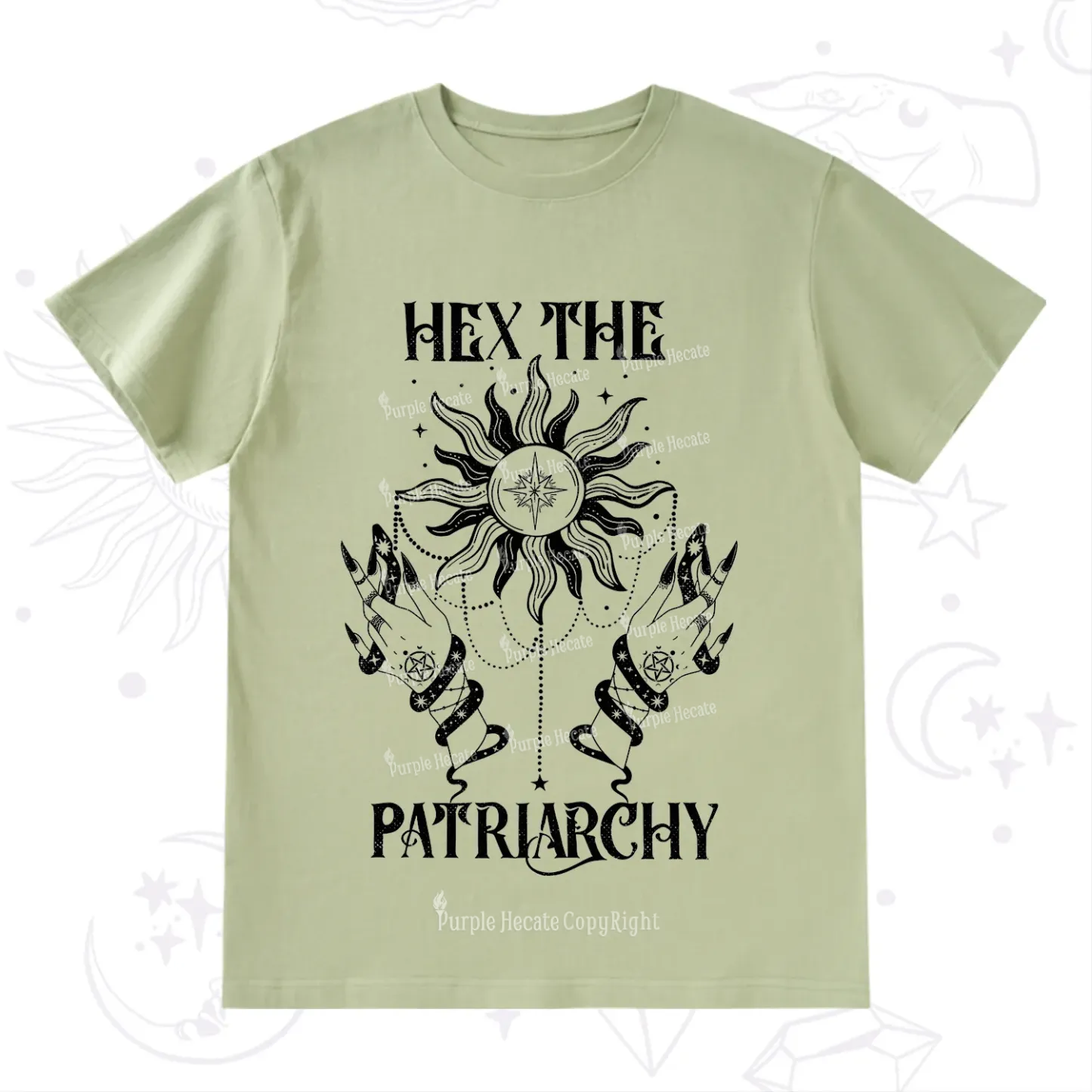 Purplehecate Hex The Patriarchy T-Shirt