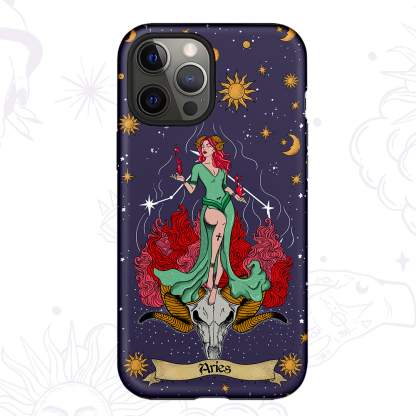 Purplehecate Aries Zodiac Phone Case
