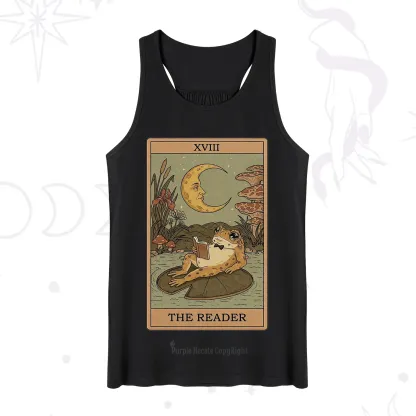 Purplehecate The Reader Frog Tarot Tank