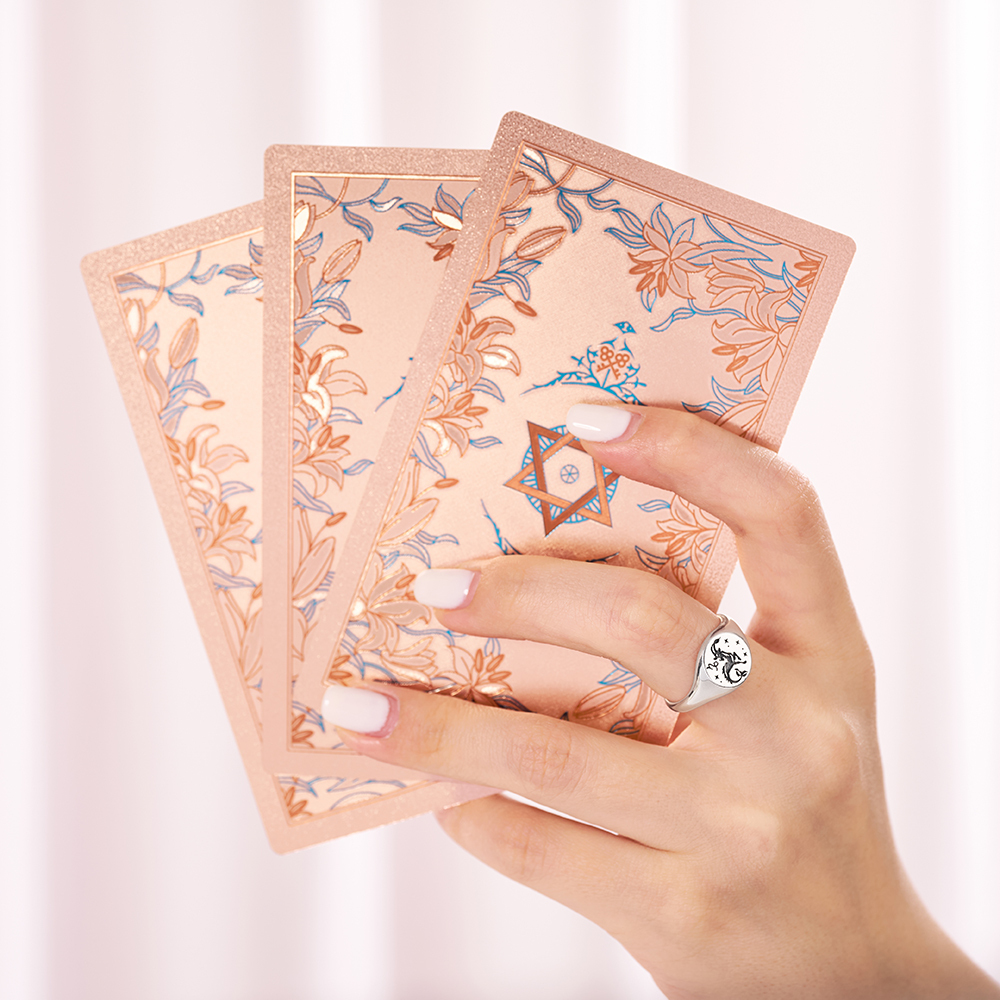 Purplehecate Capricorn Zodiac Sterling Silver Ring