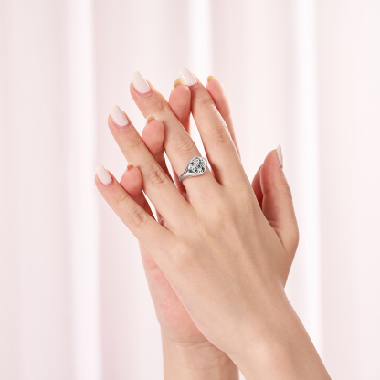 Purplehecate Scorpio Zodiac Sterling Silver Ring