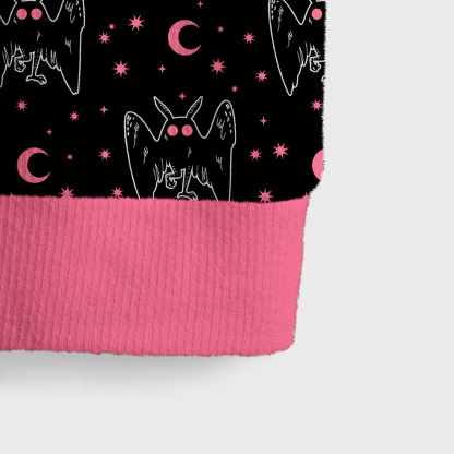 Purplehecate Witchy Mothman Night Ugly Sweater Vest