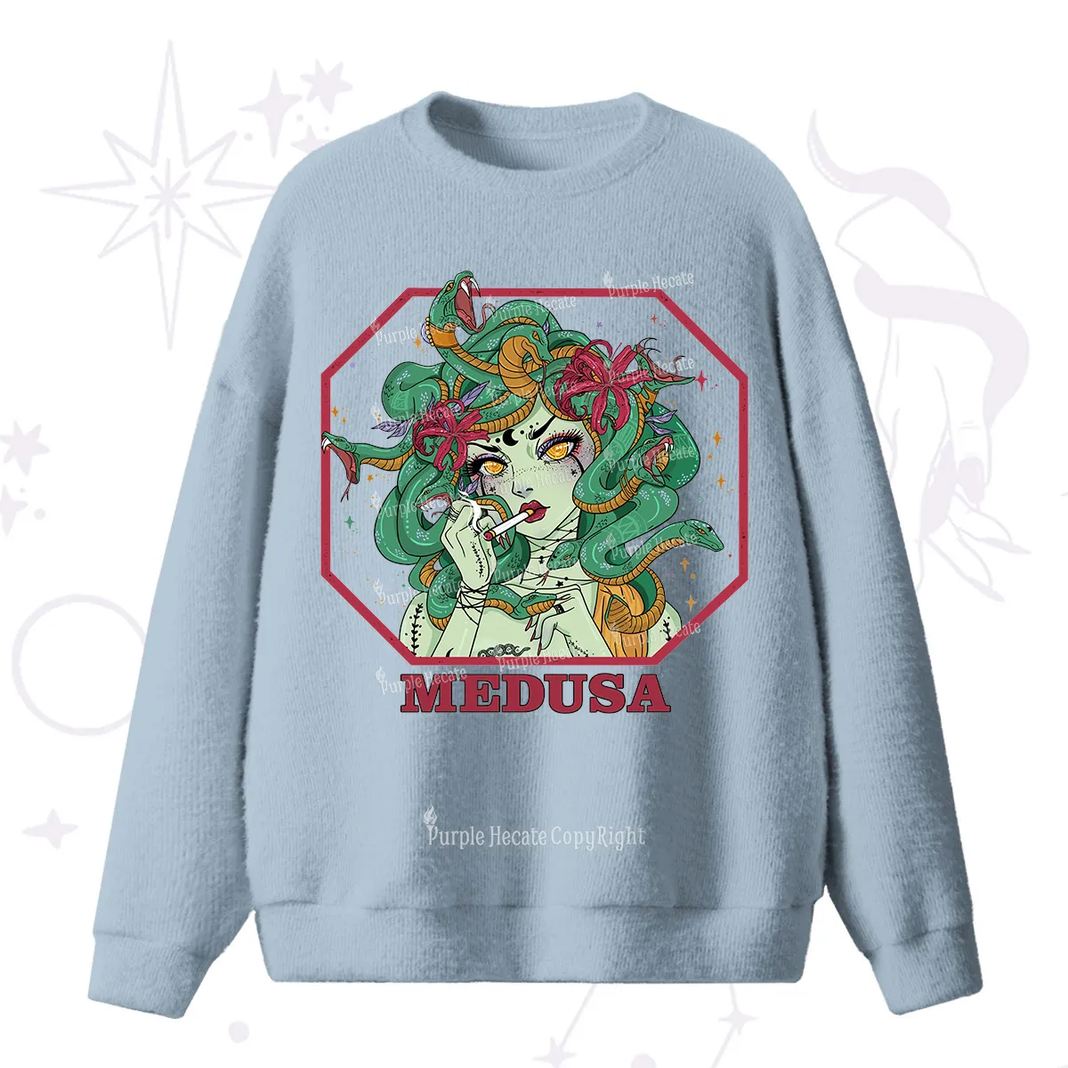 [Copy]Purplehecate Cute Cat Christmas Fuzzy Sweater