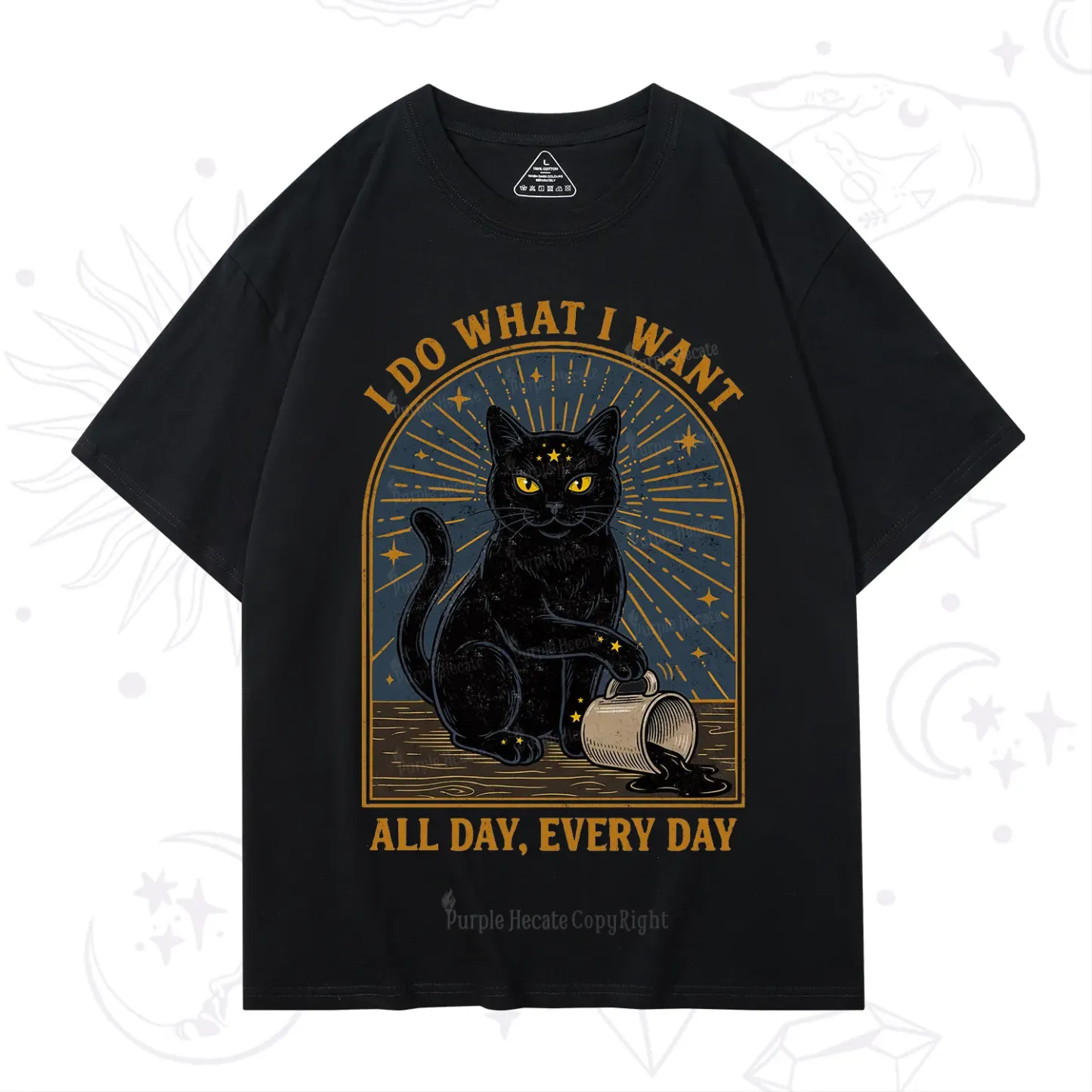 Purplehecate I Do What I What All Day T-Shirt