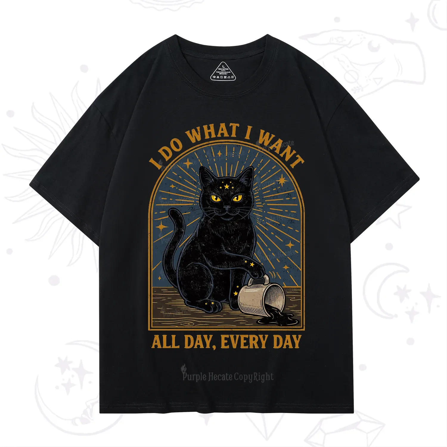Purplehecate I Do What I What All Day T-Shirt