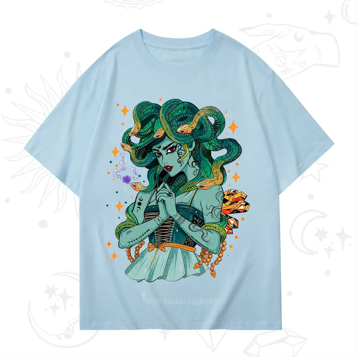 Purplehecate The Gorgon Medusa T-Shirt
