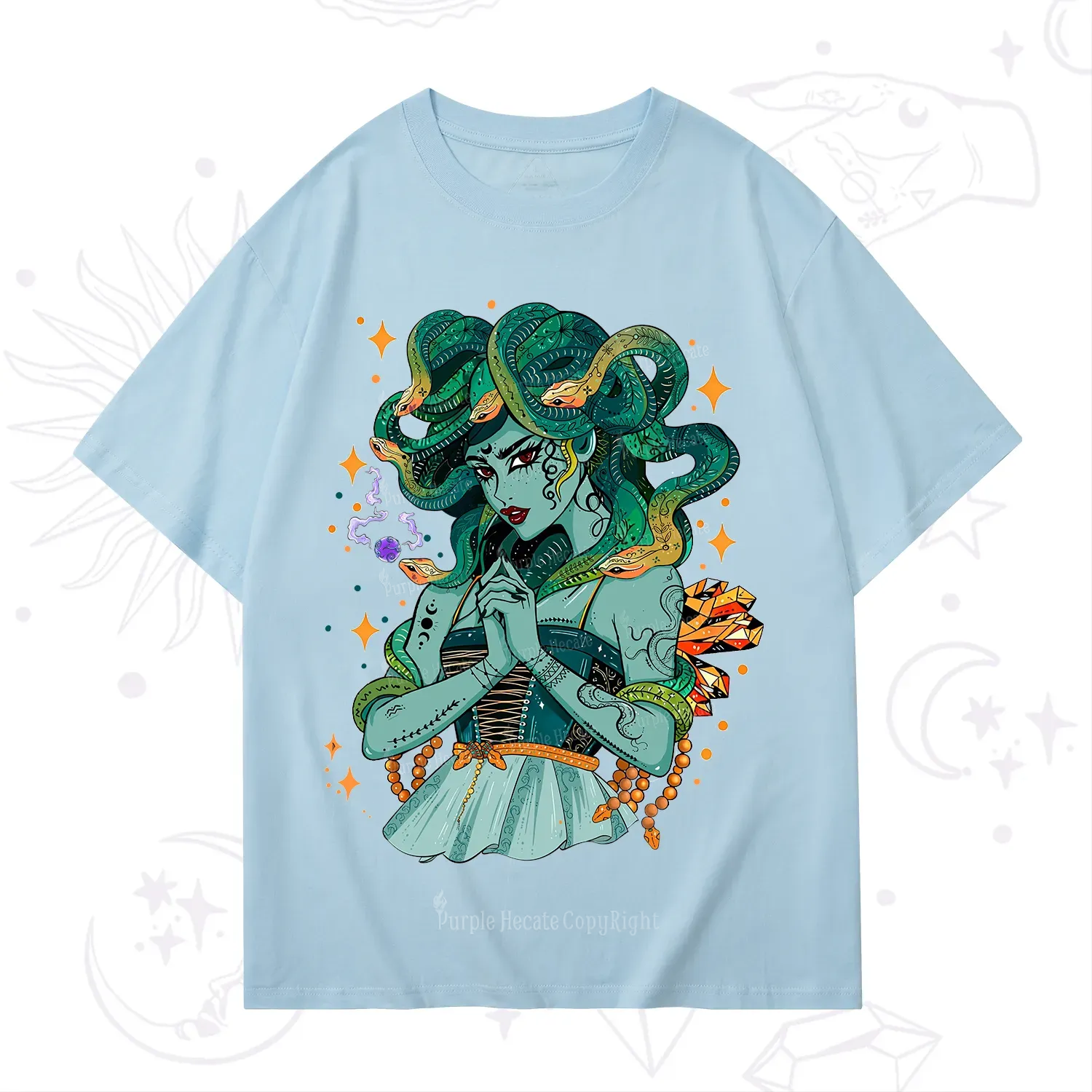 Purplehecate The Gorgon Medusa T-Shirt