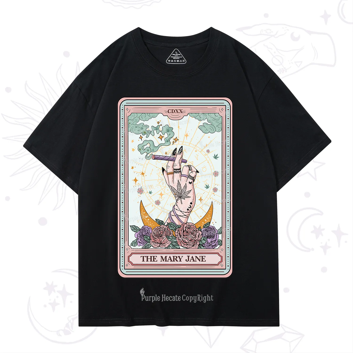 Purplehecate The Mary Jane Tarot T-Shirt