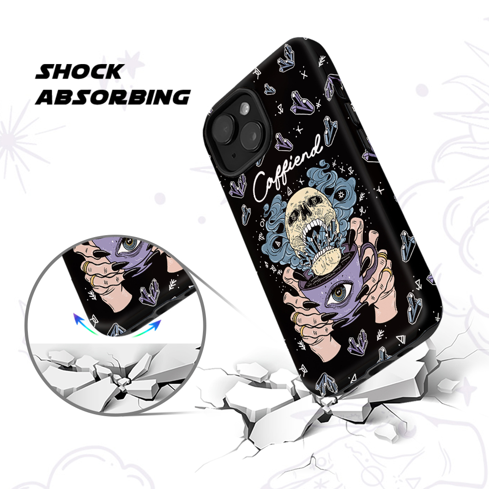 Purplehecate Caffiend Phone Case