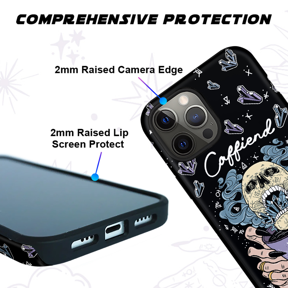 Purplehecate Caffiend Phone Case