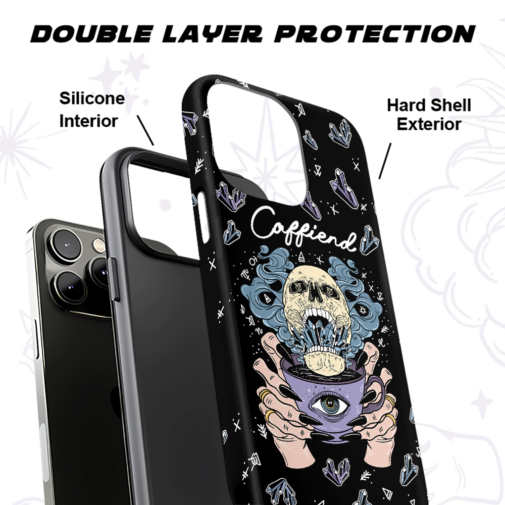 Purplehecate Caffiend Phone Case