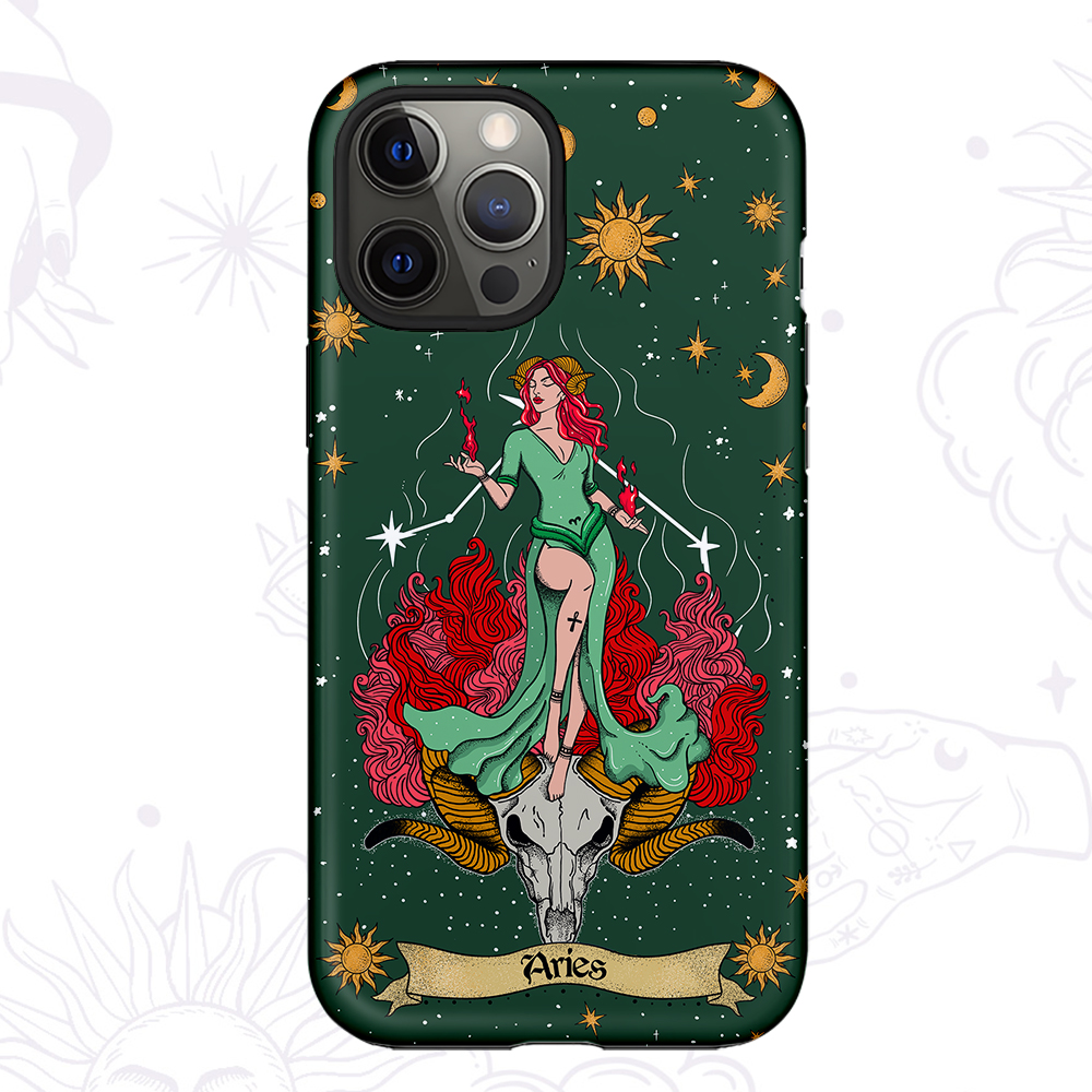 Purplehecate Aries Zodiac Phone Case