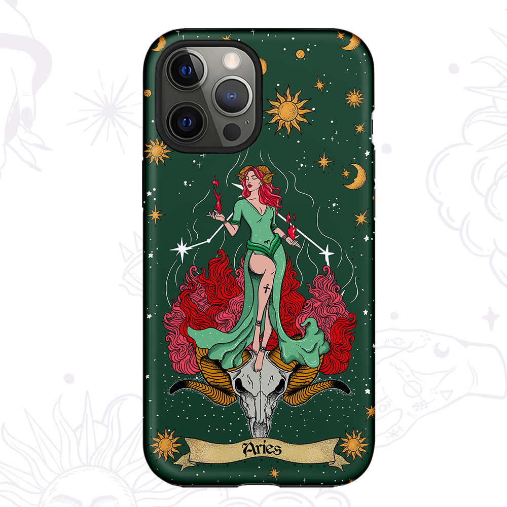 Purplehecate Aries Zodiac Phone Case