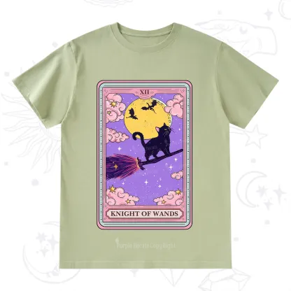 Purplehecate The Knight of Wands Tarot T-Shirt