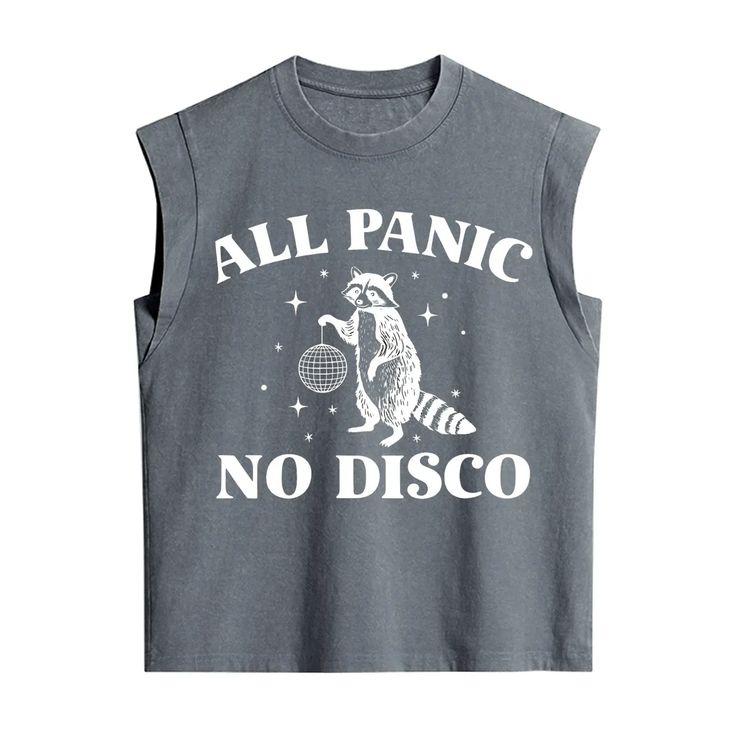 Purplehecate All Panic No Disco Vintage Washed Tank