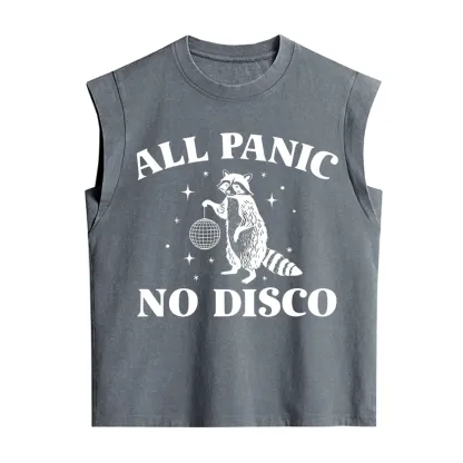 Purplehecate All Panic No Disco Vintage Washed Tank
