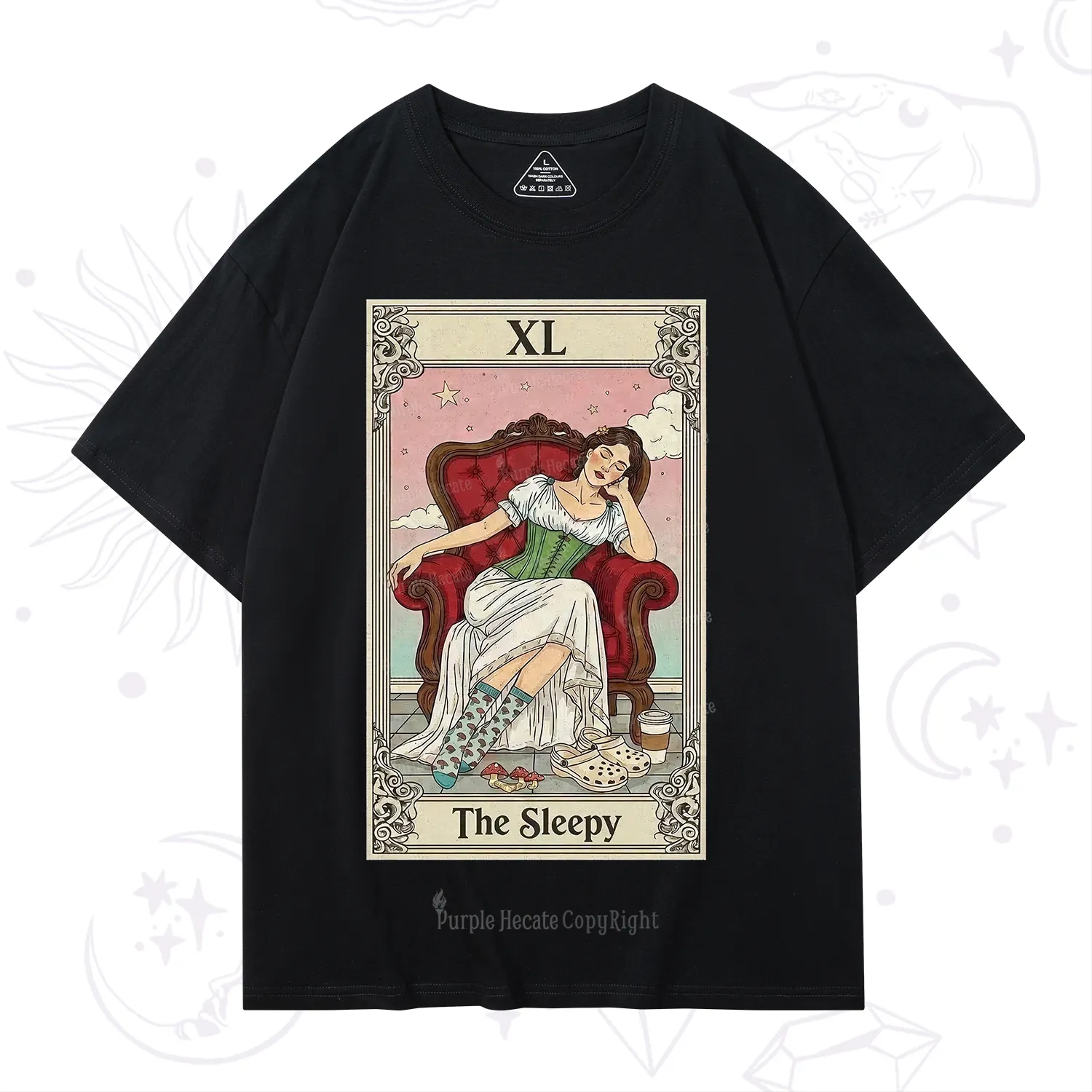 Purplehecate The Sleepy Tarot T-Shirt