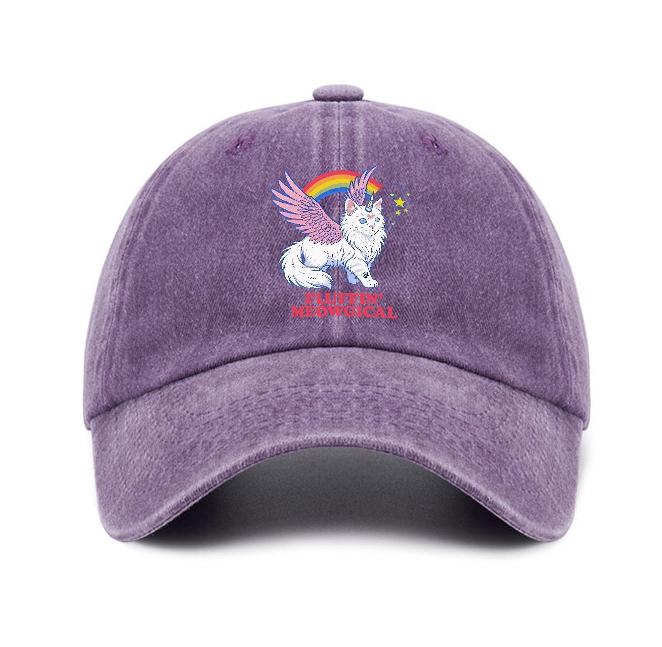 Purplehecate Fluffin Meowgical Baseball Cap