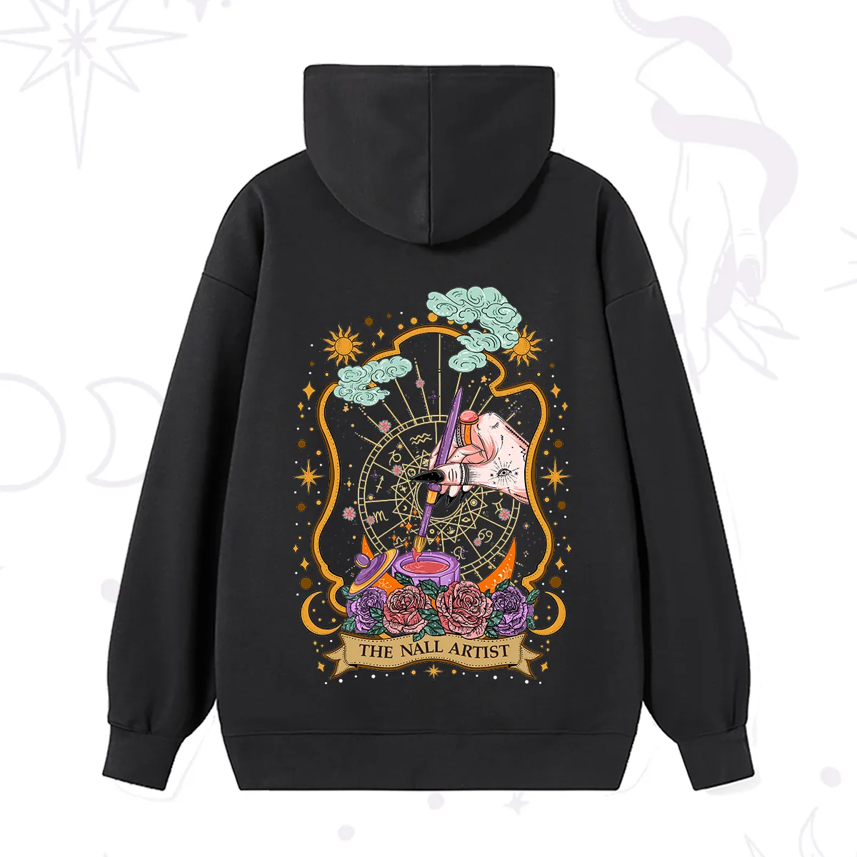 Purplehecate The Nail Artist Hoodie