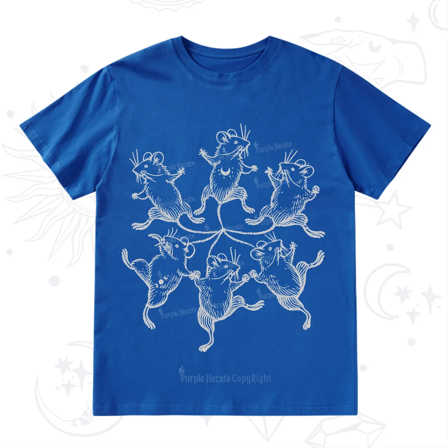 Purplehecate The Midnight Mouse Dance T-Shirt