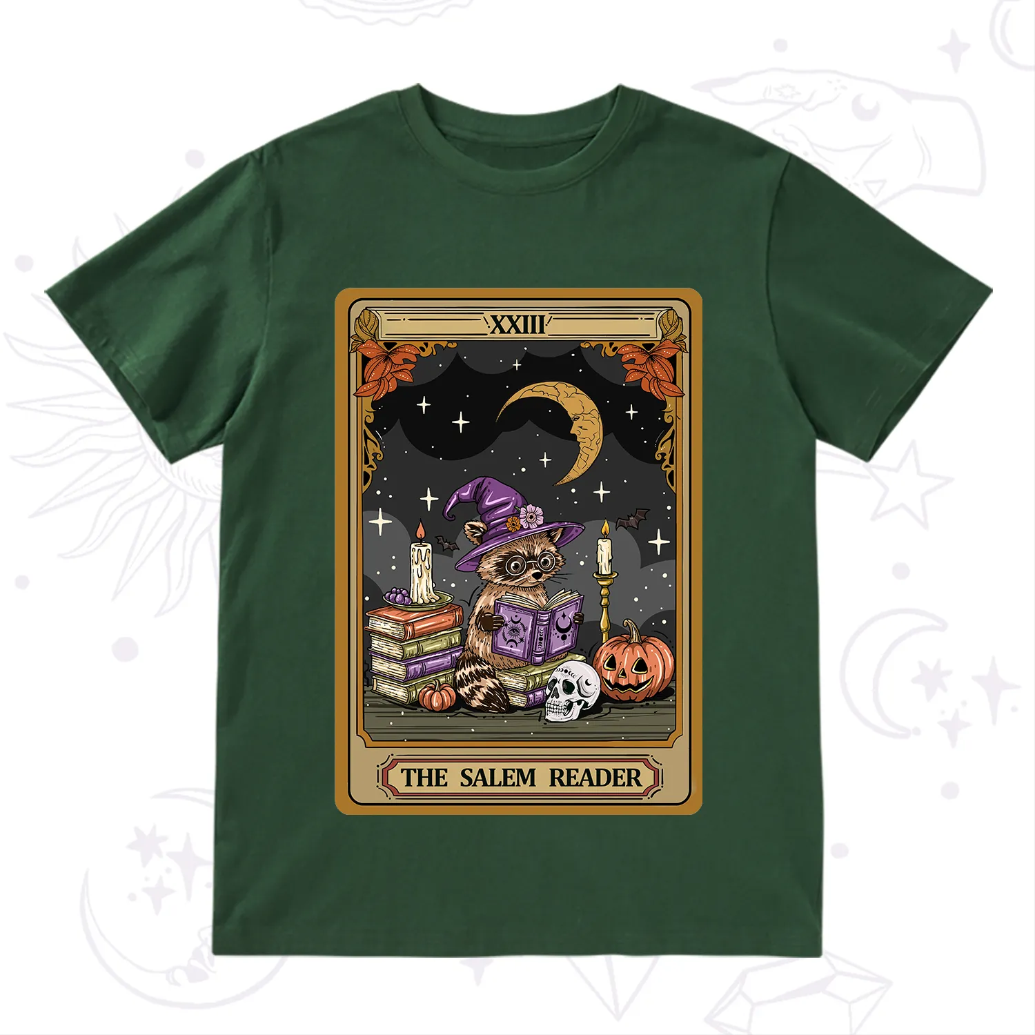 Purplehecate The Salem Reader Tarot T-Shirt