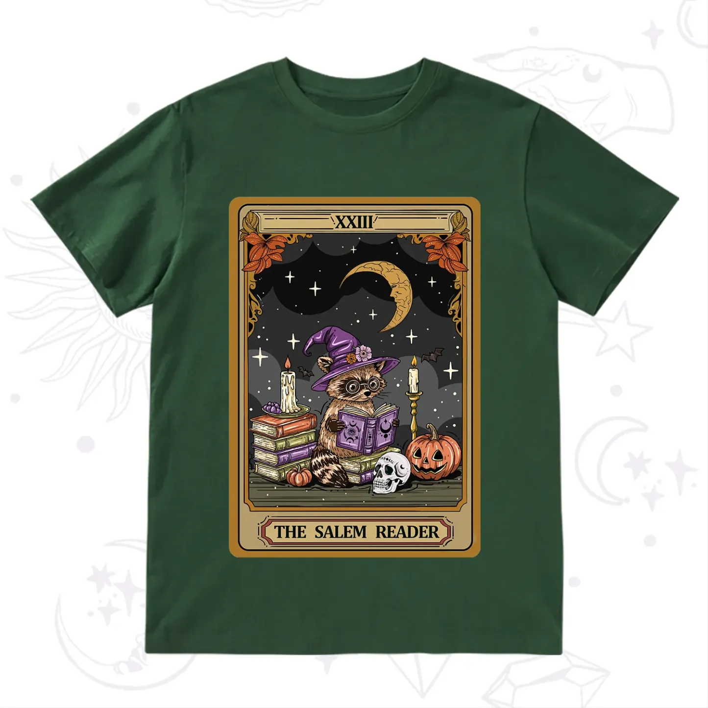 Purplehecate The Salem Reader Tarot T-Shirt