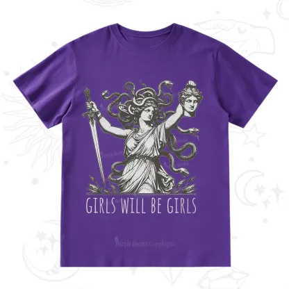 Purplehecate Girls Will Be Girls Medusa T-Shirt