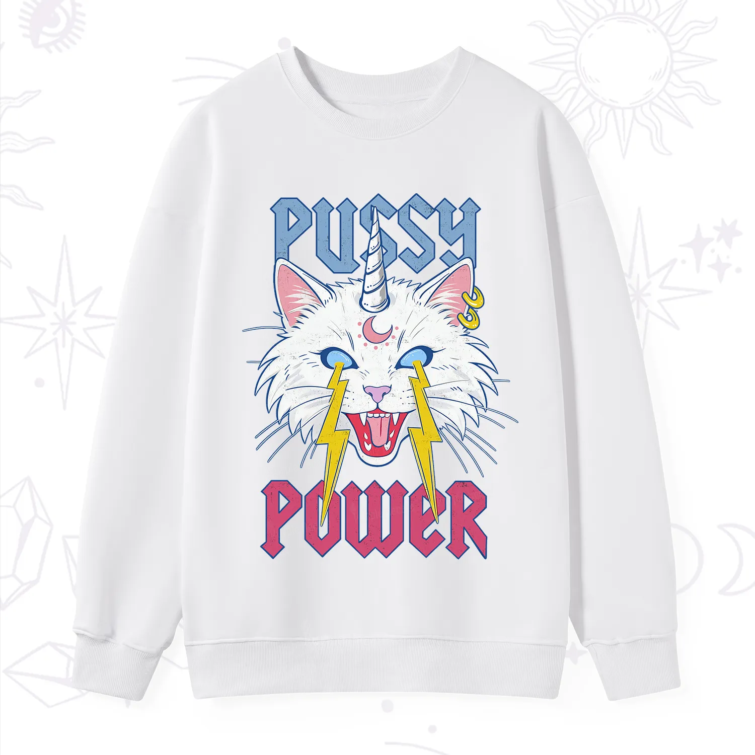 Purplehecate Pussy Power Sweatshirt