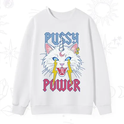 Purplehecate Pussy Power Sweatshirt