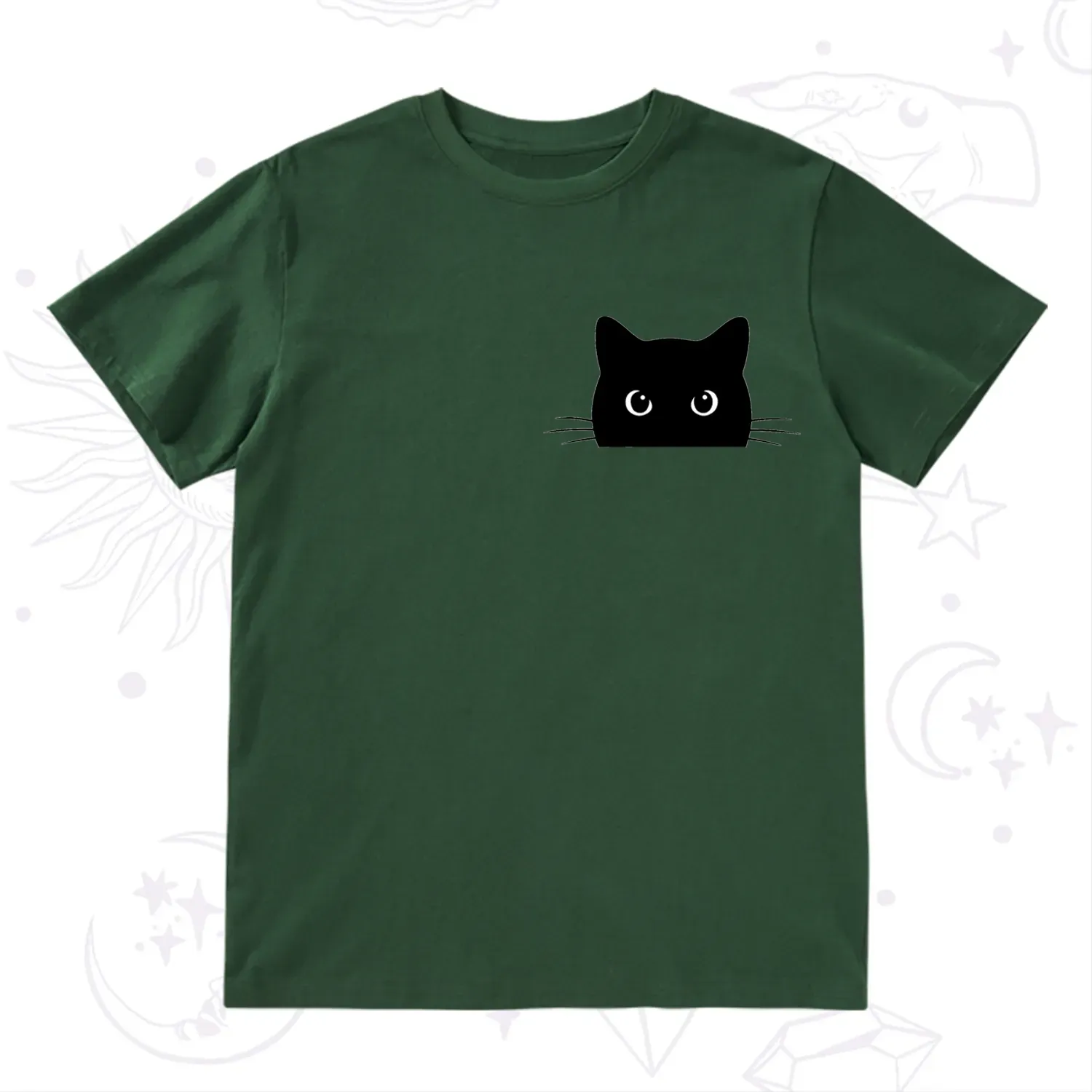 Purplehecate Black Cat T-Shirt