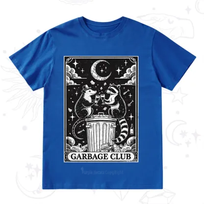 Purplehecate The Garbage Club Tarot Raccoon Party T-Shirt