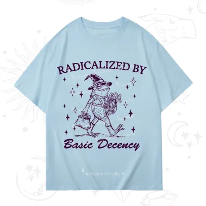 Purplehecate Radicalized By Basic Decency T-Shirt