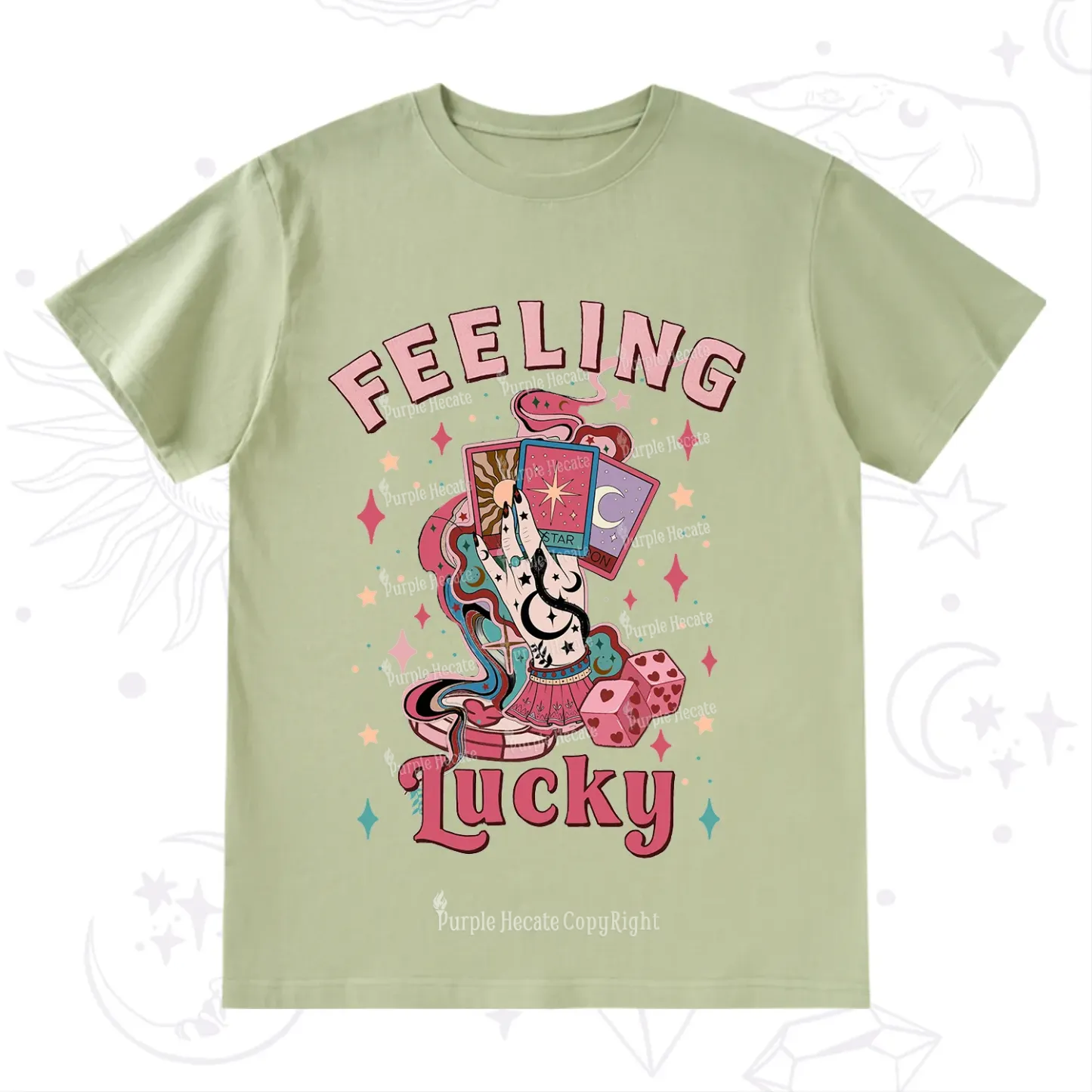 Purplehecate Feeling Lucky Valentine T-Shirt