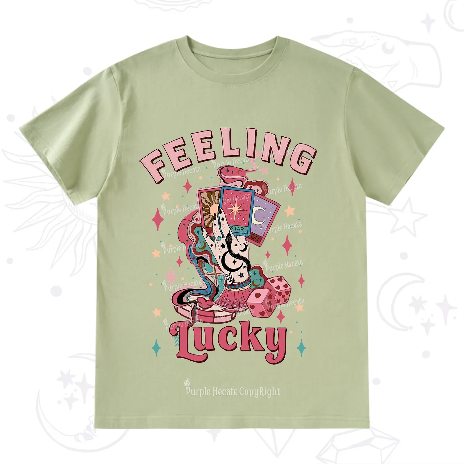 Purplehecate Feeling Lucky Valentine T-Shirt