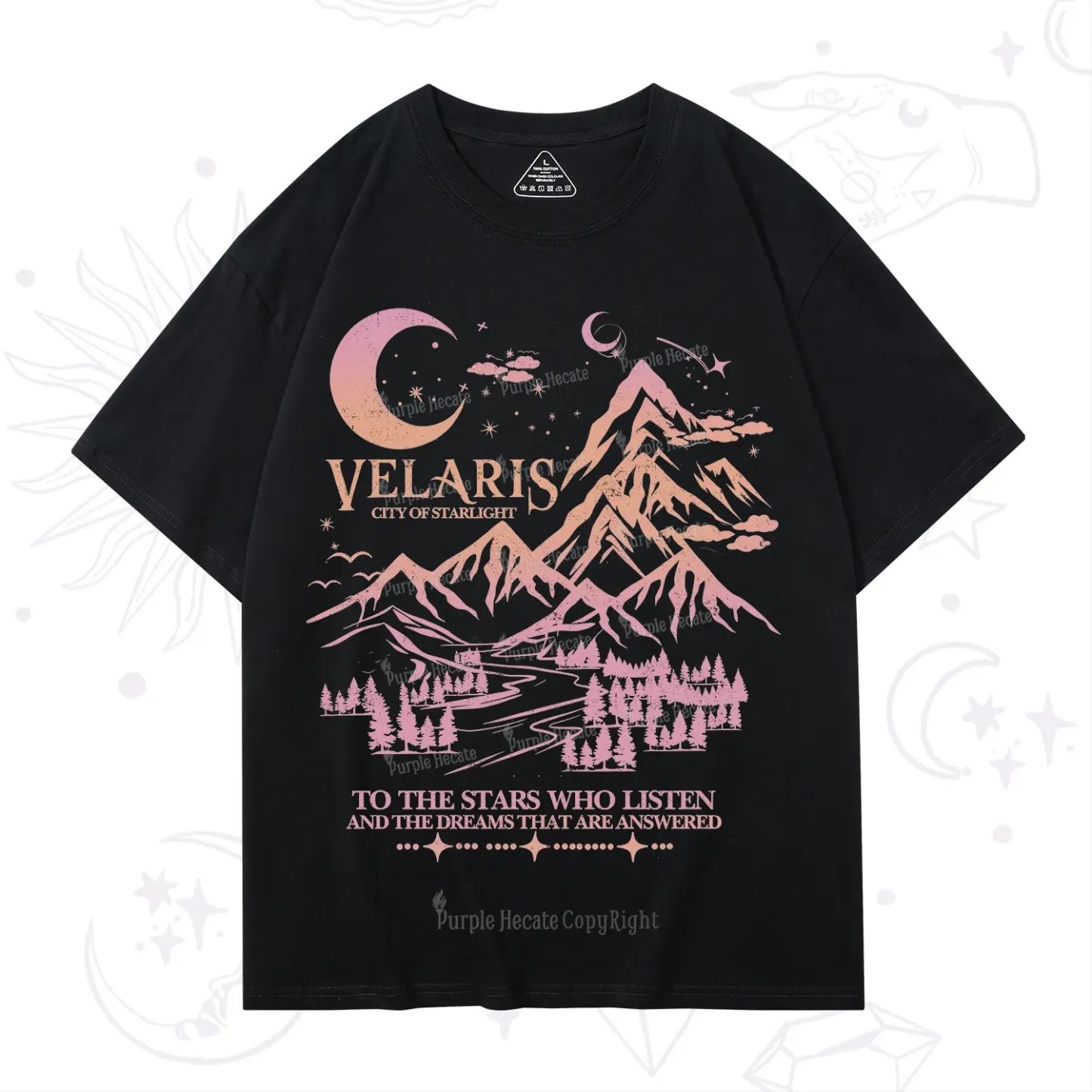 Purplehecate Echoes of the Hidden City T-Shirt