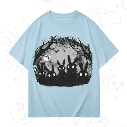 Purplehecate Creepy Weirdcore Bunny T-Shirt