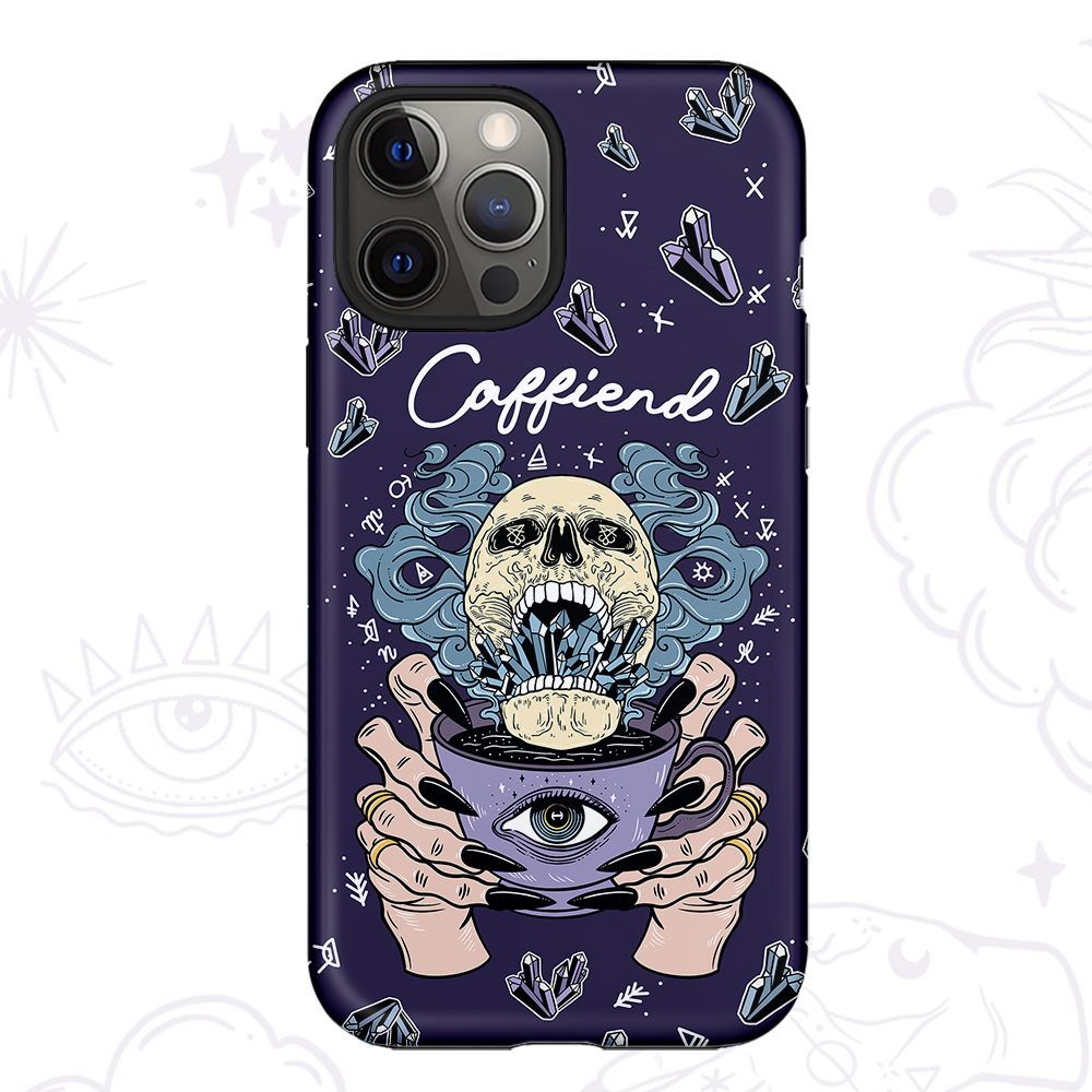 Purplehecate Caffiend Phone Case