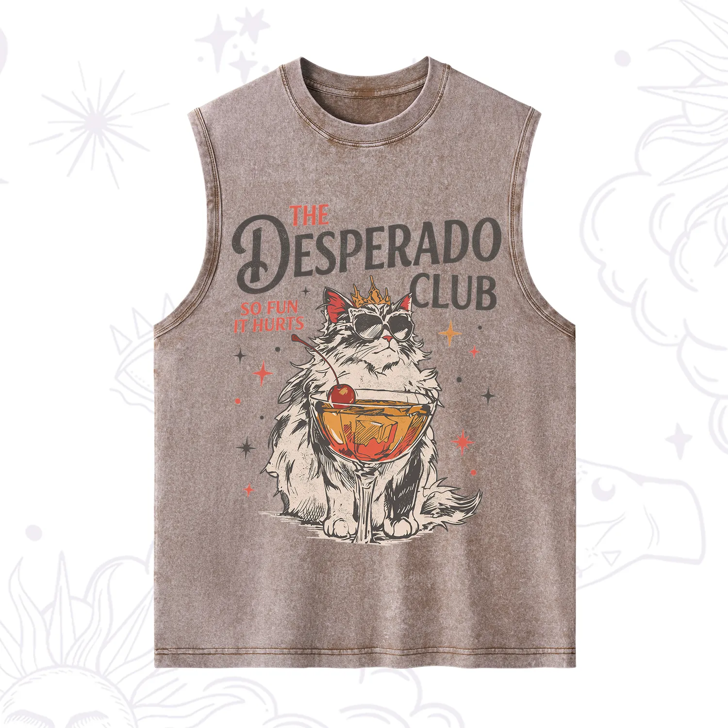 Purplehecate The Desperado Club Vintage Gang Washed Tank