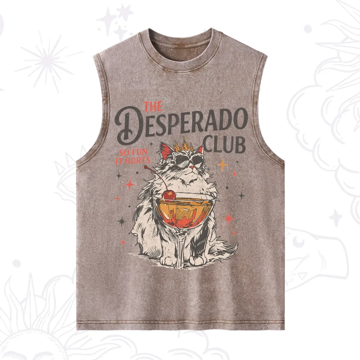 Purplehecate The Desperado Club Vintage Gang Washed Tank