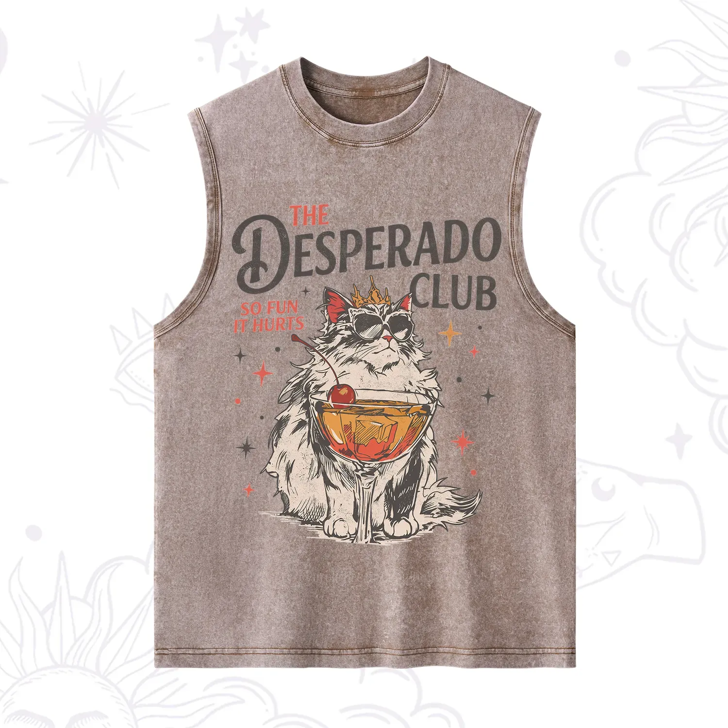 Purplehecate The Desperado Club Vintage Gang Washed Tank