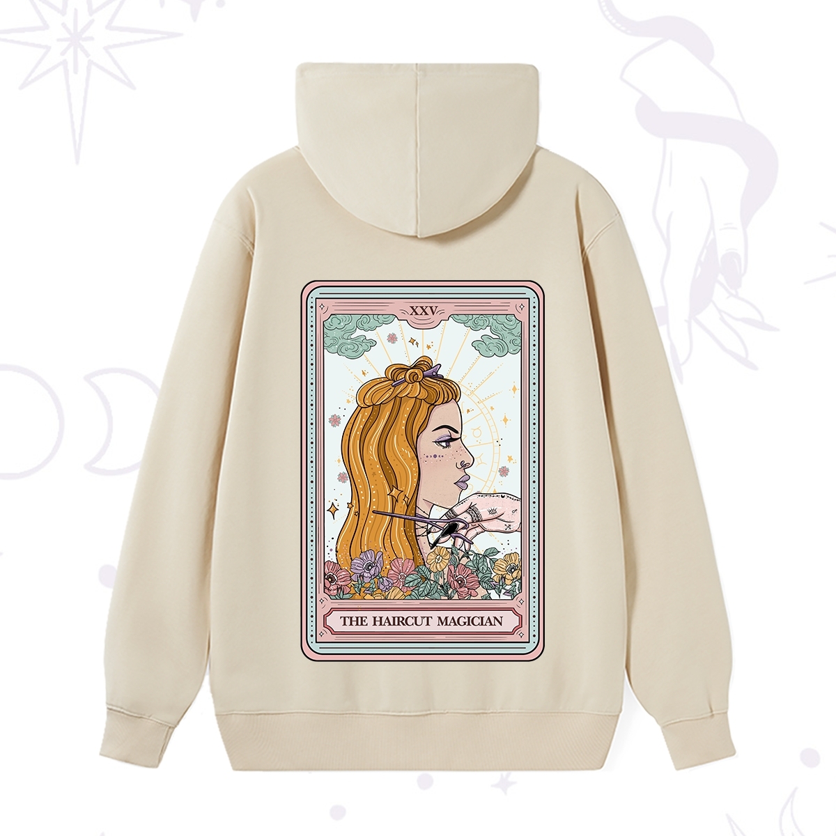 Purplehecate The Haircut Magician Tarot Hoodie